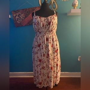 Torrid - Floral spaghetti strap dress